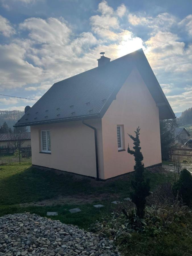 Brzoskwiniowy Domek Ustrzyki Dolne Exteriör bild